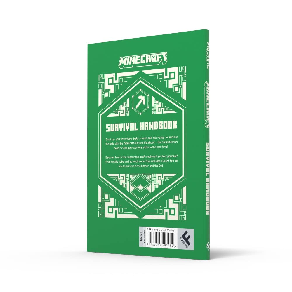 All New Official Minecraft Survival Handbook: The Latest Updated & Revised Essential 2022 Official Guide Book for the Best Selling Video Game of All Time - Perfect for Kids and Teens