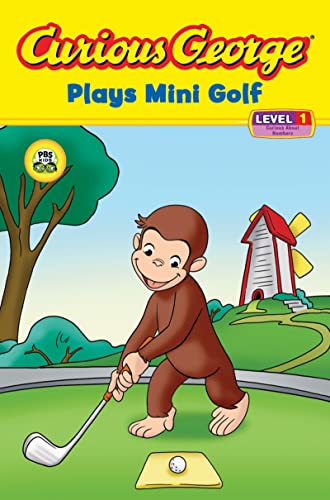 Curious George Plays Mini Golf (Reader) book cover
