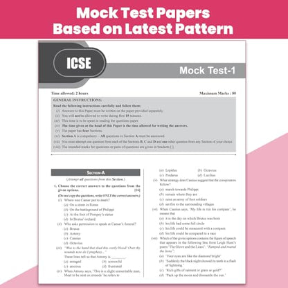 PW Class 10 ICSE Question & Concept Bank English Paper 2 (Literature) 2027 Chapterwise & Topicwise By Nupur Sharma | Narrative/ Poetic Sketch & Devices | Important Practice Questions