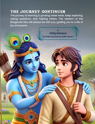 Bhagavad Gita for Kids English Edition | Krishna Stories for Children | Illustrated Moral Stories & Activity Book | Life Lessons & Values | Age 5–10