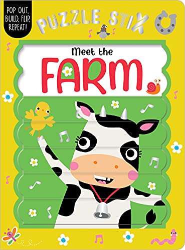 PUZZLE STIX: MEET THE FARM BOARD BOOK book cover
