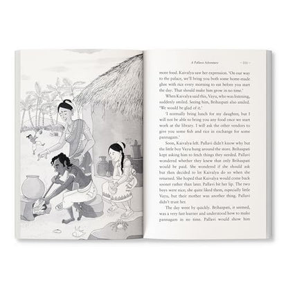 A Pallava Adventure (Girls of India Series): Historical Fiction Set in 7th Century Pallava Kingdom | Themes of Courage, Friendship, Family and Tamil Script | Ages 10+