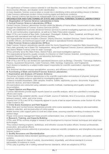 CUET PG Forensic Science Theory Book 2027 Cover 13 Chapters Easy to Understand, Point Wise,Diagram,Tables As Per Latest Syllabus