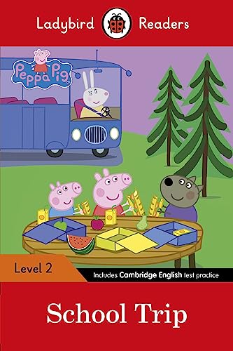 Peppa Pig: School Bus Trip - Ladybird Readers Level 2 book cover
