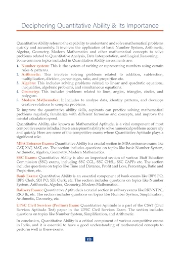 Oswaal Formulae & Tricks Quantitative Aptitude Book For CAT | XAT | MAT | Entrance & Government Job (MBA Exam) by Shweta Arora
