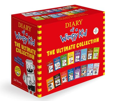 Diary of a Wimpy Kid Boxset: The Ultimate Collection 16 Books Boxset (Books 1-16) | #1 International Bestselling Series | 250+ Million Copy Bestseller | Ages 8+ Years
