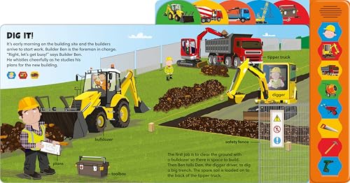 Digger Hullabaloo! Ladybird Big Noisy Book: A Ladybird Noisy Book