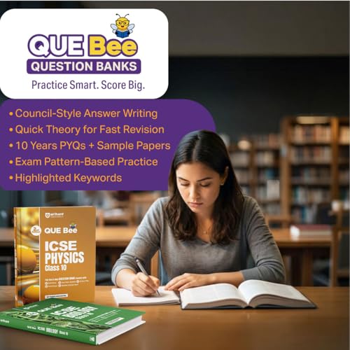 Arihant ICSE Geography Class 10 Exam 2026-27 | Quick Theory, Exam Pattern Questions & Sample Papers | As per Latest ICSE Syllabus | Que Bee 2nd Edition 2027 | Hindi Medium