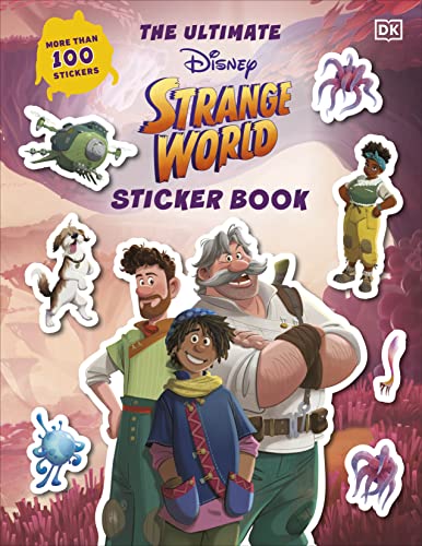 Disney Strange World Ultimate Sticker Book book cover