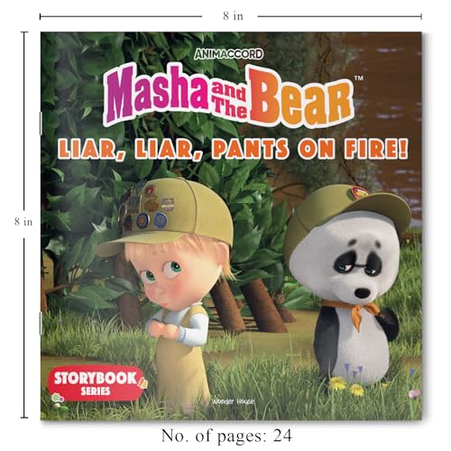 Masha And The Bear | Liar, Liar, Pants On Fire (Story Book)