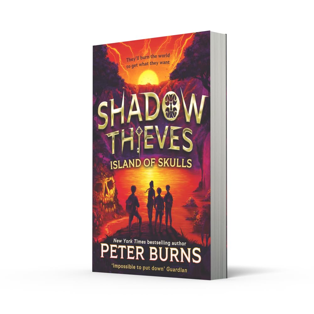 Shadow Thieves: Island of Skulls: The second book in the blockbuster middle-grade action adventure thriller series, new for 2026! Perfect for fans of Skandar and Percy Jackson
