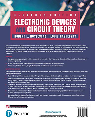ELECTRONIC DEVICES AND CIRCUIT THEORY, 11TH EDN