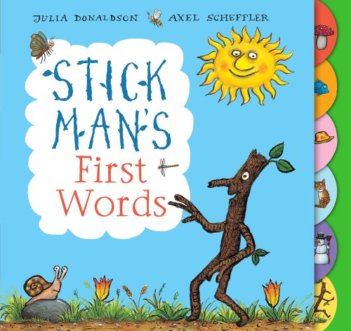 STICK MANS FIRST WORDS book cover