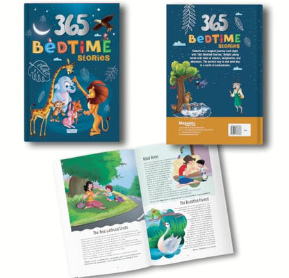 365 Bedtime Stories For Children | 365 Illustrated Bedtime Stories With Colourful Pictures for Children