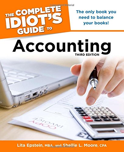 The Complete Idiots Guide to Accounting, 3rd Edition book cover