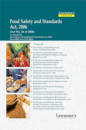 Lawmann's Food Safety and Standards Act, 2006 | Bare Act with Comments