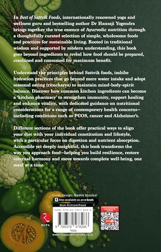 Best of Sattvik Foods: The Art and Science of Complete Well-Being