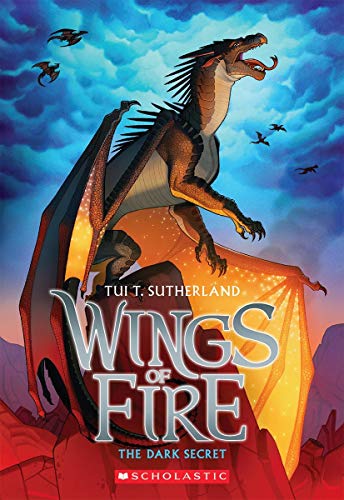 Wings of Fire #4 The Dark Secret book cover