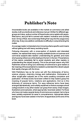 Concise Dictionary Of Commerce