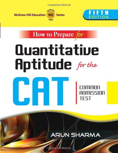 HOW TO PREPARE FOR QUANTITIVE APTITUDE F book cover