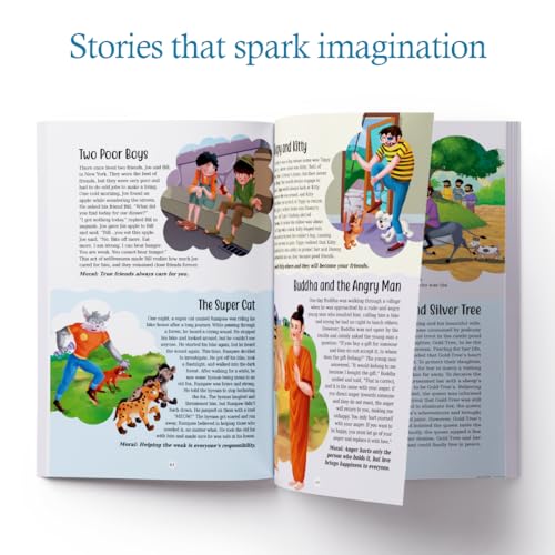 365 Bedtime Stories For Children | 365 Illustrated Bedtime Stories With Colourful Pictures for Children