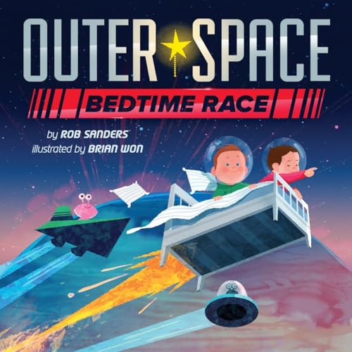Outer Space Bedtime Race book cover