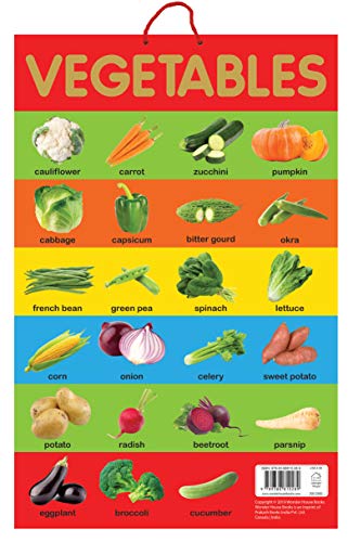 Vegetables - Early Learning Educational Posters : Perfect For Kindergarten, Nursery and Homeschoolin book cover