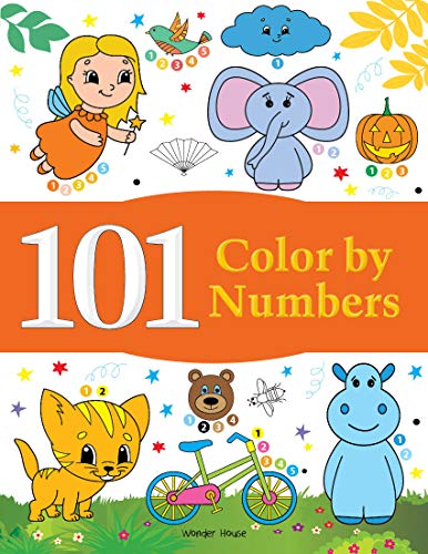 101 Color By Numbers: Fun Activity Book For Children book cover