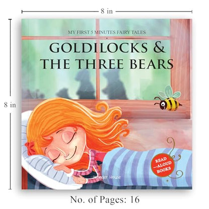 My First 5 Minutes Fairy Tales Goldilocks And The Three Bears - Traditional Fairy Tales For Children (Abridged And Retold)