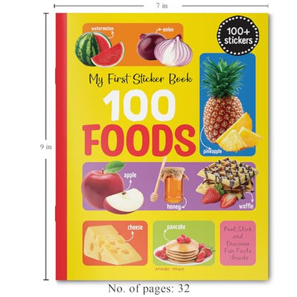 My First 100 Food Stickers