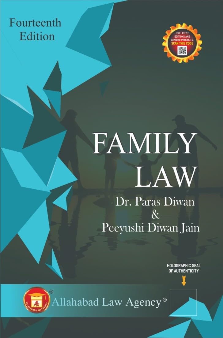 Family law - Law Textbook for LLB & LLM by Paras Diwan | 2022 Edition | Allahabad Law Agency