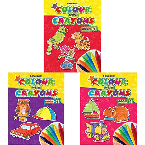 Colour with Crayons Part - 4 book cover