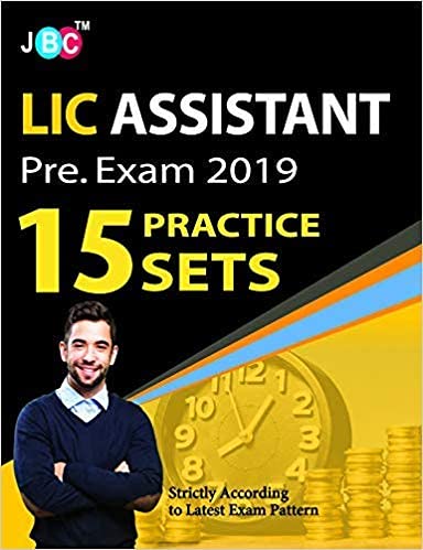 15 Practice Sets’ LIC ASSISTANT Pre. Exam 2019 Strictly on Latest Exam Pattern book cover