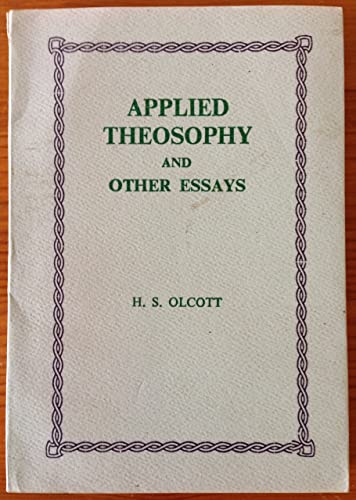 Applied Theosophy and Other Essays book cover