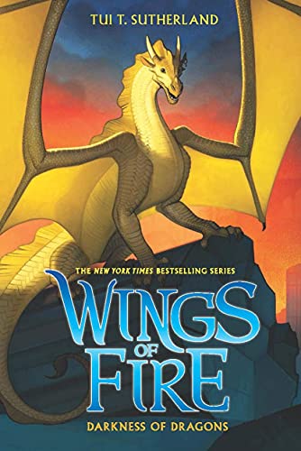 WINGS OF FIRE #10: DARKNESS OF DRAGONS book cover