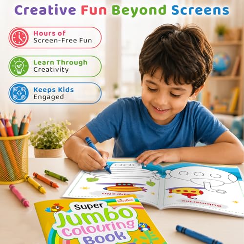 Super Jumbo Colouring Book (World Around Us)