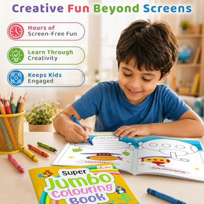 Super Jumbo Colouring Book (World Around Us)