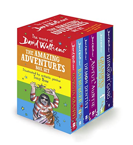 The World of David Walliams:Amazing Adventures Box Set book cover