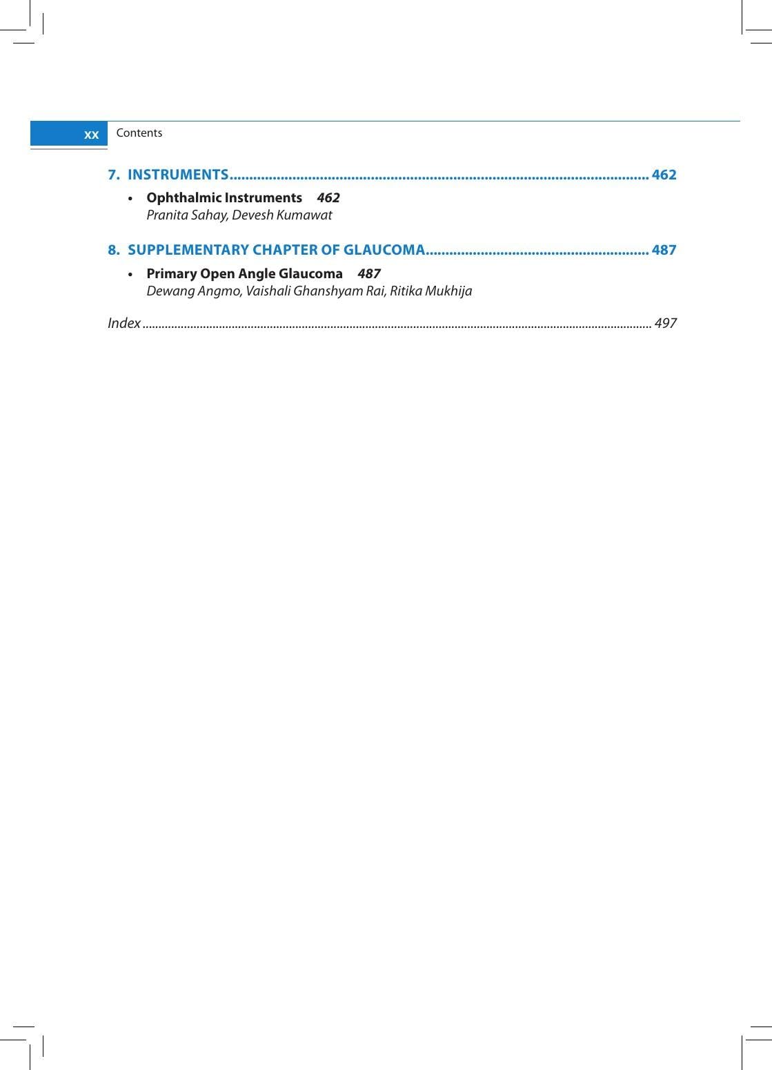 Ophthalmology Clinics-I for Postgraduates, 2/E for MS, MD and DNB Ophthalmology Residents | 32 Long Cases and 48 Short Cases with Clinical Approach, Differential Diagnosis and Instruments Chapter: 1