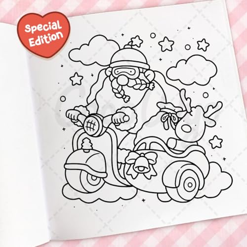 Cozy Christmas: Coloring Books for Adults by Coco Wyo | Cute Christmas Coloring Pages, Festive Cozy Scenes, Stress Relief & Relaxation: The Cute and Relaxing Festive Colouring Book