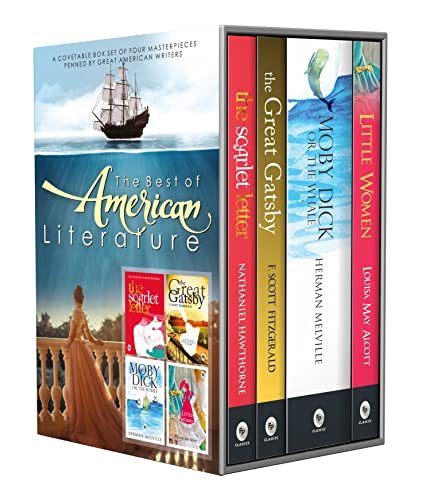 The Best of American Literature (Box-Set of 4 Books) book cover
