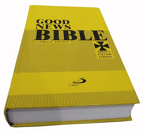 GOOD NEWS BIBLE TODAY'S ENGLISH VERSION CATHOLIC Regular Edition with Deuterocanonical Books/ Apocrypha Illustrated Old and New Testament