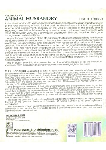 TEXTBOOK OF ANIMAL HUSBANDRY, 8TH EDN