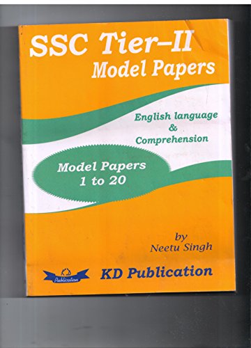 Paramount Test Series SSC CGL Mains (English Language & Comprehension) 1 - 20 Mock Tests book cover