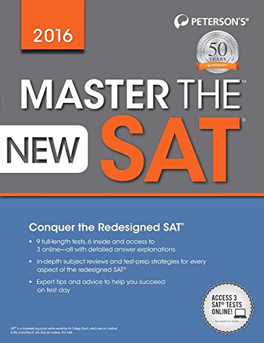 Master the New SAT 2016 (Master the Sat) book cover