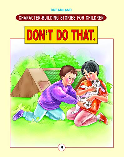 Character Building - Don't Do That. book cover