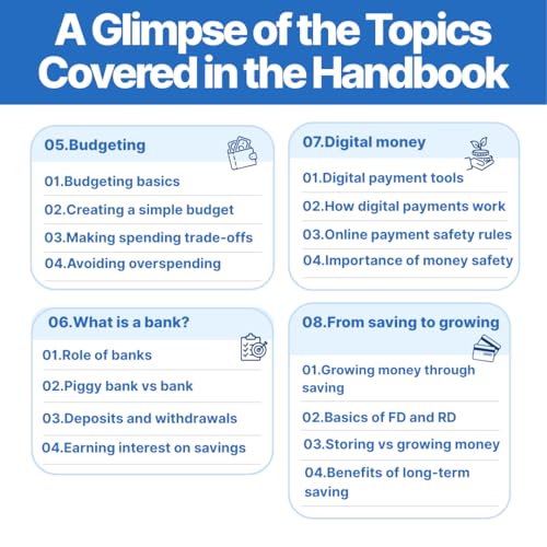 Personal Finance Handbook for Grade 3-4: Best Finance Book for Kids and Money Management