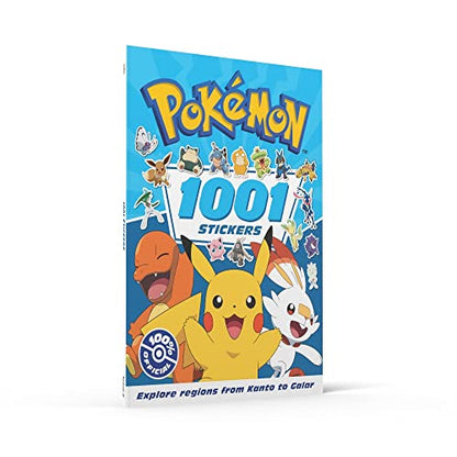 Pokemon: 1001 Stickers: The Illustrated History of the SAS: The ultimate sticker book for Pokémon fans.