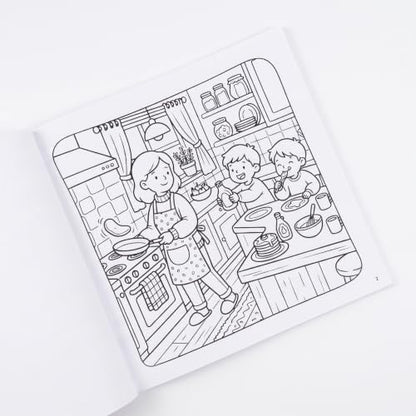 The Hummingbird Cozy Moments: A Cozy Coloring Book for All Ages Featuring Family, Friendship, Mother-Daughter Scenes, Hygge, Slow Living & Heartwarming Everyday Rituals (Cozy Travel Book Series)