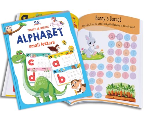 Tracing Books for Kids | Pencil Control Activity Book for Kids [4 Books] | Premium Quality Writing Practice Books - Alphabet ABC (Capital & Small Letters), Numbers, Lines & Pattern | Ages: 2 - 5 Years